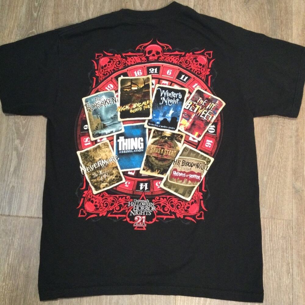 Halloween Horror Nights T-Shirt Medium adult - Picture 2 of 6